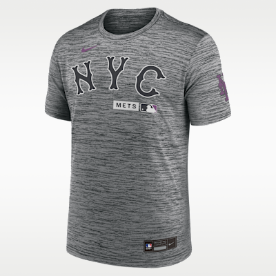 New York Mets City Connect Velocity Men's Nike Dri-FIT MLB T-Shirt